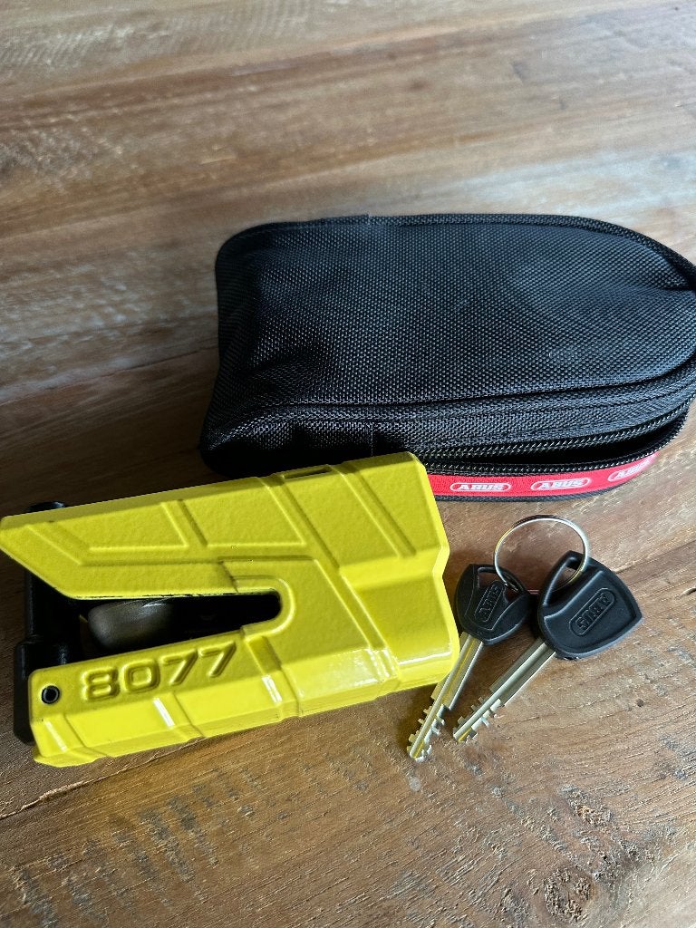 Remschijfslot voor motorfiets, Motos, Accessoires | Cadenas, Enlèvement ou Envoi, Comme neuf