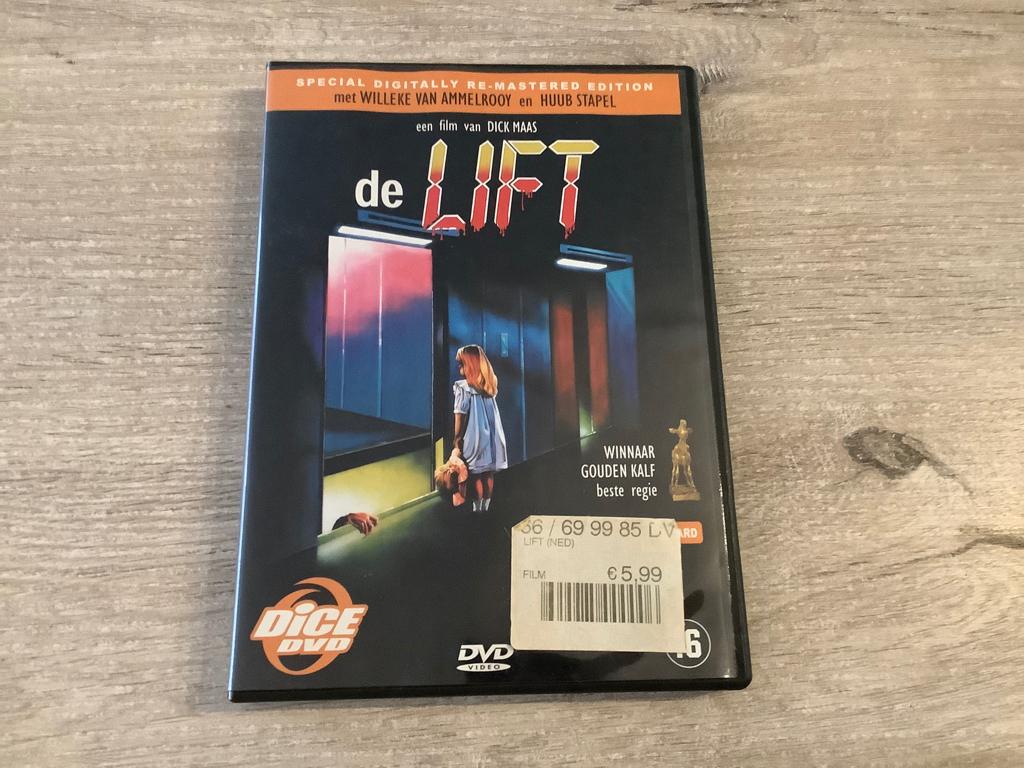 De Lift DVD (2002), Vanaf 16 jaar, Ophalen of Verzenden, Zo goed als nieuw, Overige genres