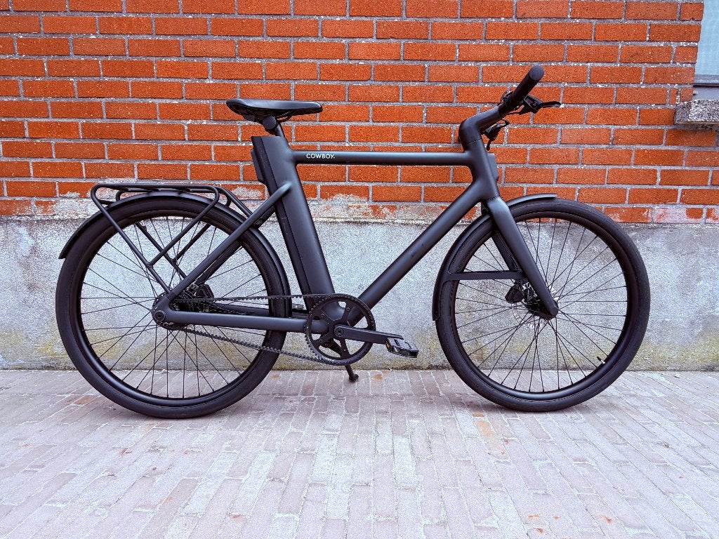 Cowboy Classic 4 black (2 accus), Versnellingen, Zo goed als nieuw, Schijfrem, Ophalen