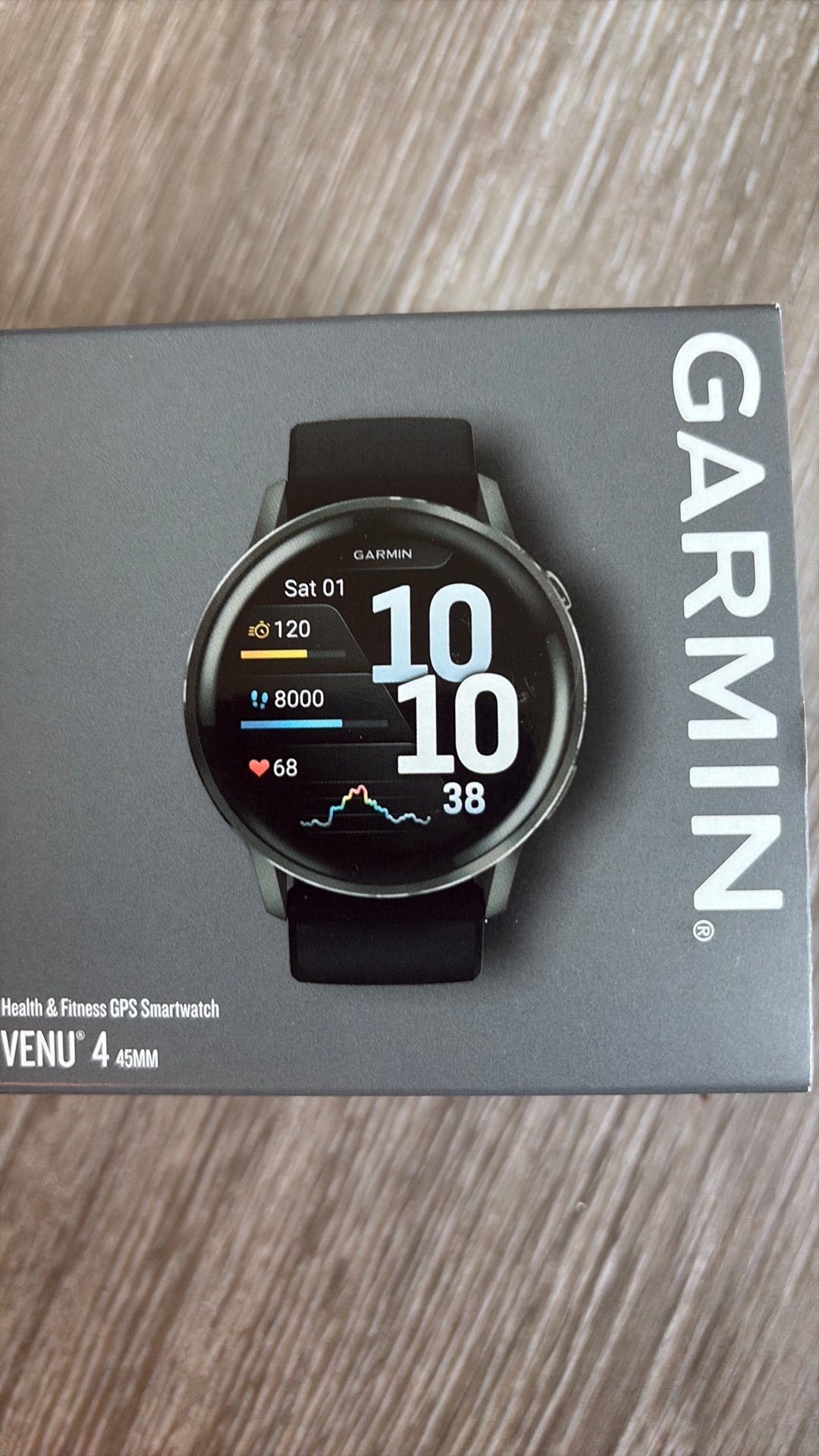 Garmin Venu 4  45 mm, Ophalen, Zo goed als nieuw, Grijs