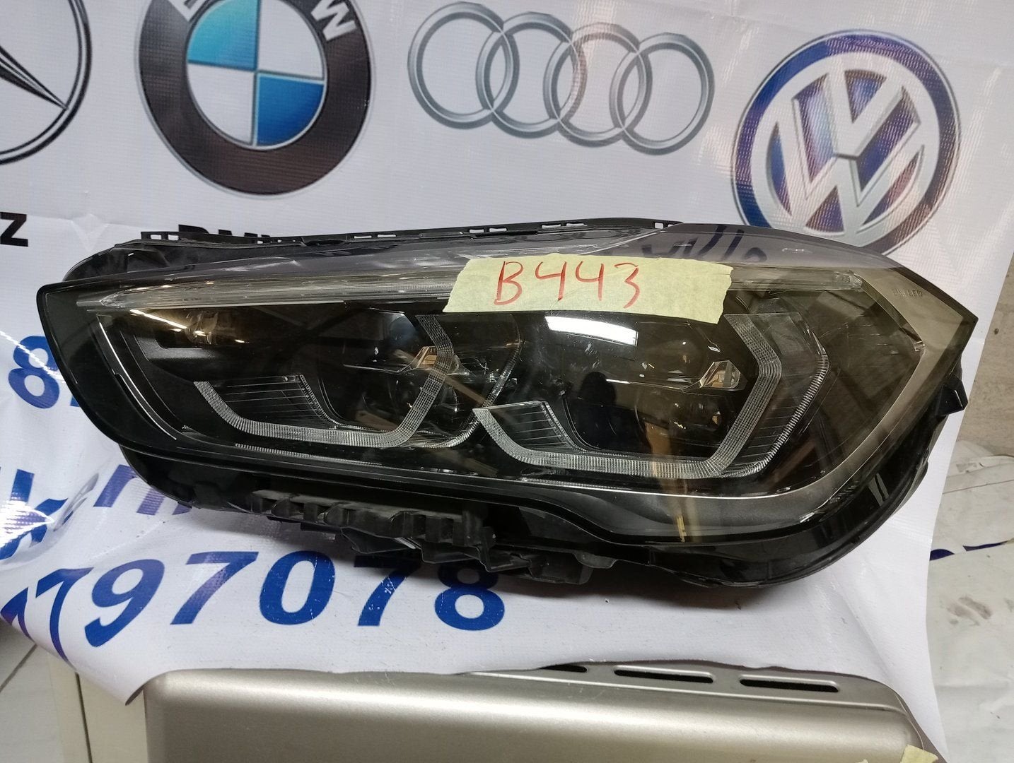 Koplamp BMW X1 F48 Facelift LED 63115A0117103 Links 2-F46-83, Gebruikt, -, -, Ophalen of Verzenden