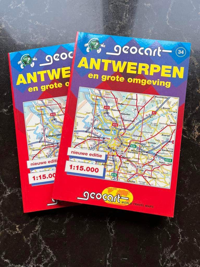 Wegenkaarten, Boeken, Atlassen en Landkaarten, Ophalen, Zo goed als nieuw