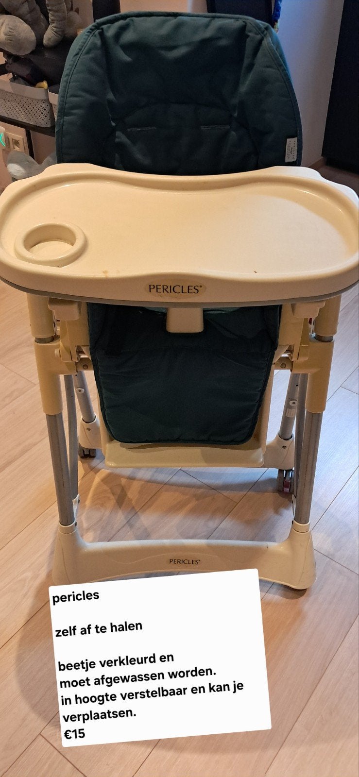 Table de salle à manger Pericles, Enfants & Bébés, Enlèvement