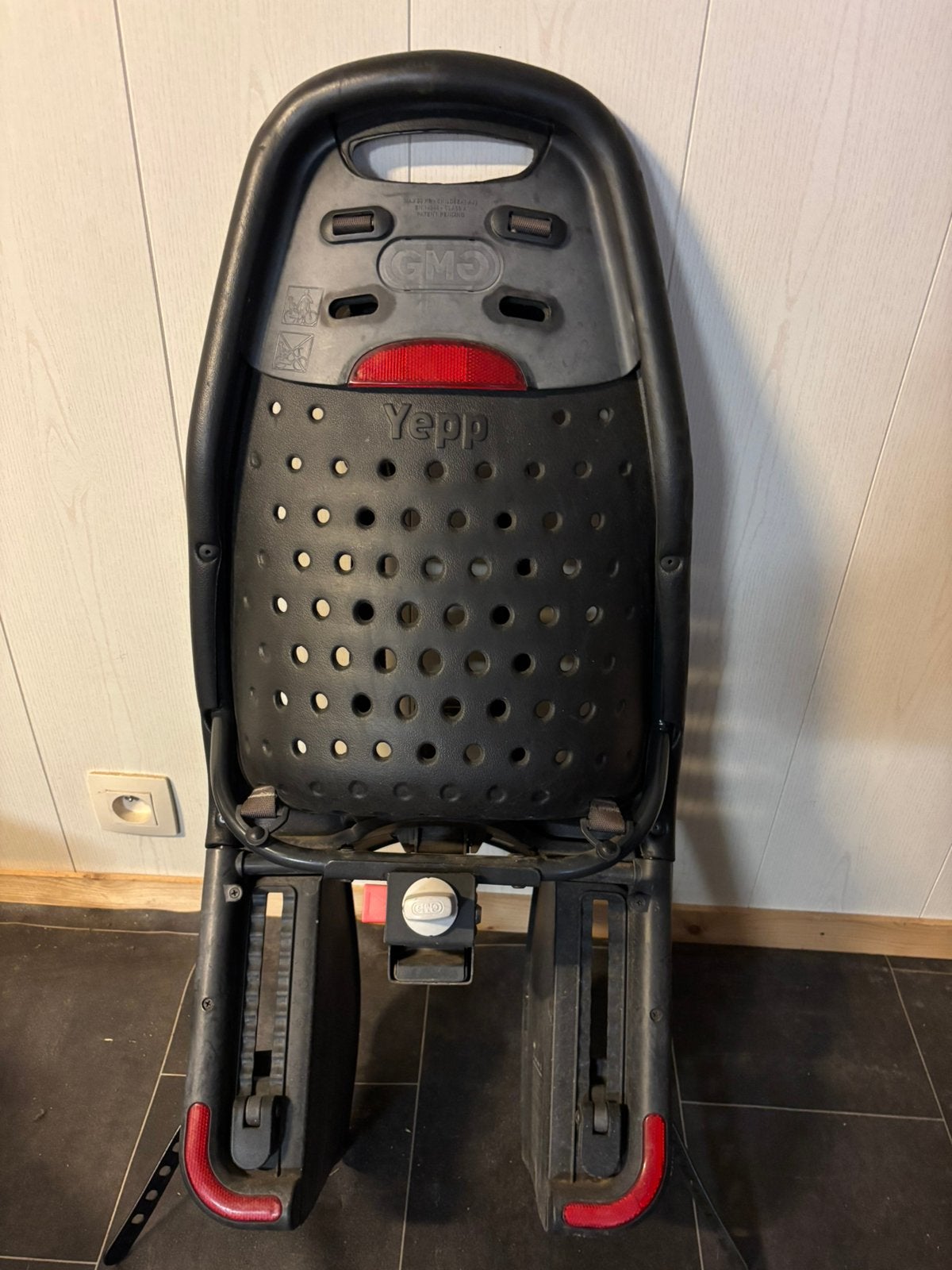 Fietsstoeltje Yepp/Thule, Vélos & Vélomoteurs, Repose-pieds, Enlèvement, Utilisé, 9 à 18 kg