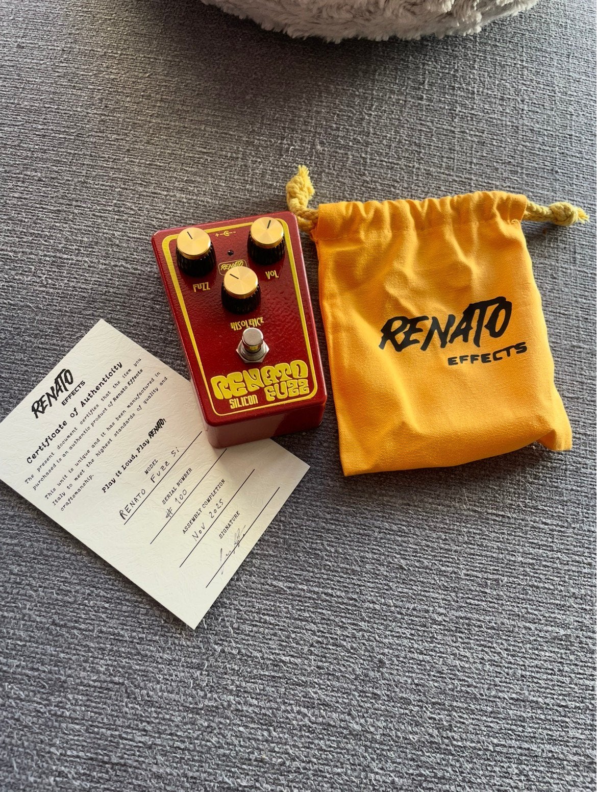 Renato Sillicon Fuzz, Musique & Instruments, Enlèvement, Comme neuf