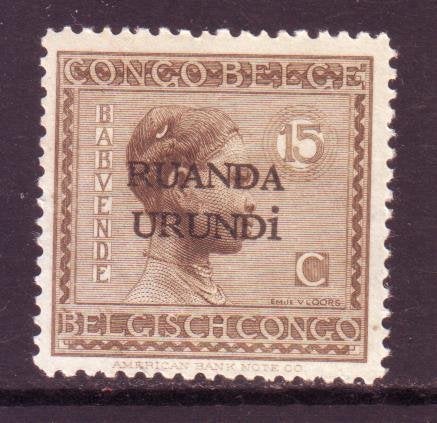 Postzegels Ruanda Urundi / Katanga, Enlèvement ou Envoi