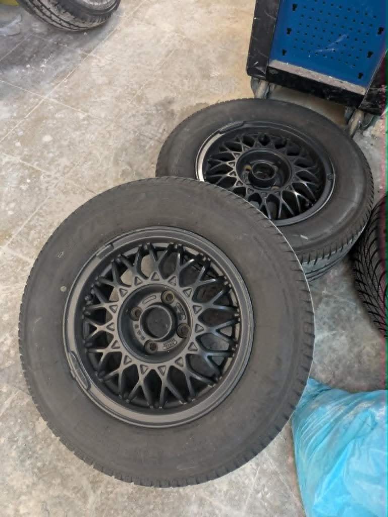 Jantes BBS 6 x 14 pouces, Enlèvement, Utilisé, 14 pouces, Jante(s)