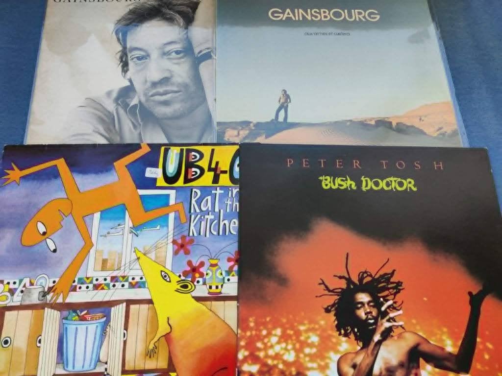 Lot reggae (2xgainsbourg, UB40, peter tosh, bush doctor), Cd's en Dvd's, Ophalen of Verzenden