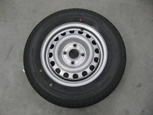 Nieuwe aanhangwagen wielen 155/80R13, Auto diversen, Aanhangwagen-onderdelen, Nieuw, Ophalen