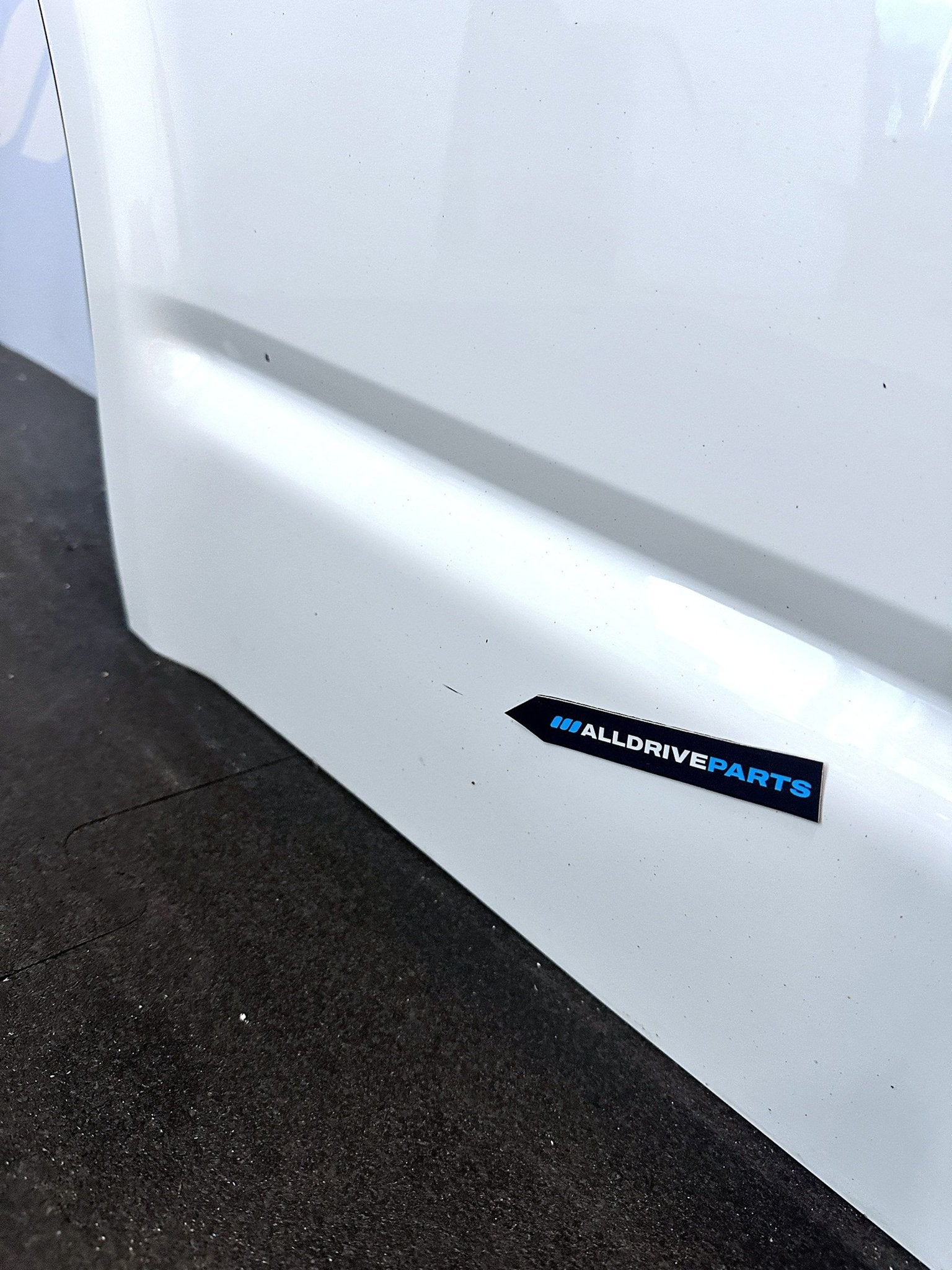 Voorportier links VW Transporter T6 wit LB9A 7LA831055, -, Utilisé, Porte, -