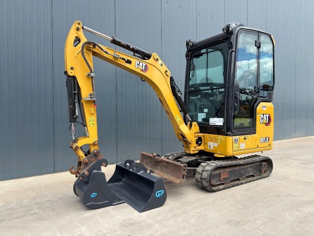 Caterpillar 301.8 | 2021 | CW05 + 2x NEW bucket, Ophalen, Graafmachine