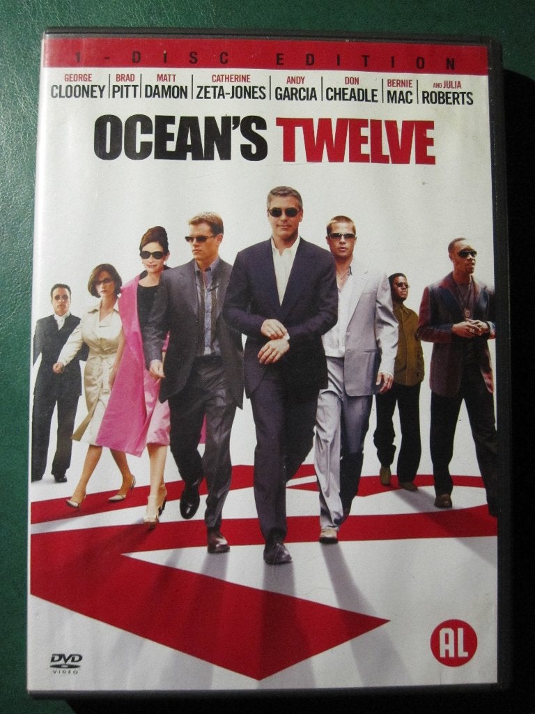 Ocean's Twelve (2004), Enlèvement ou Envoi, Anglais, Tous les âges, Néerlandais