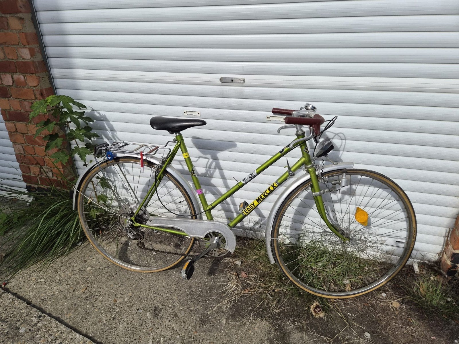 Vintage Eddy Merckx damesfiets, Minder dan 10 versnellingen, Gebruikt, Velgrem, Ophalen