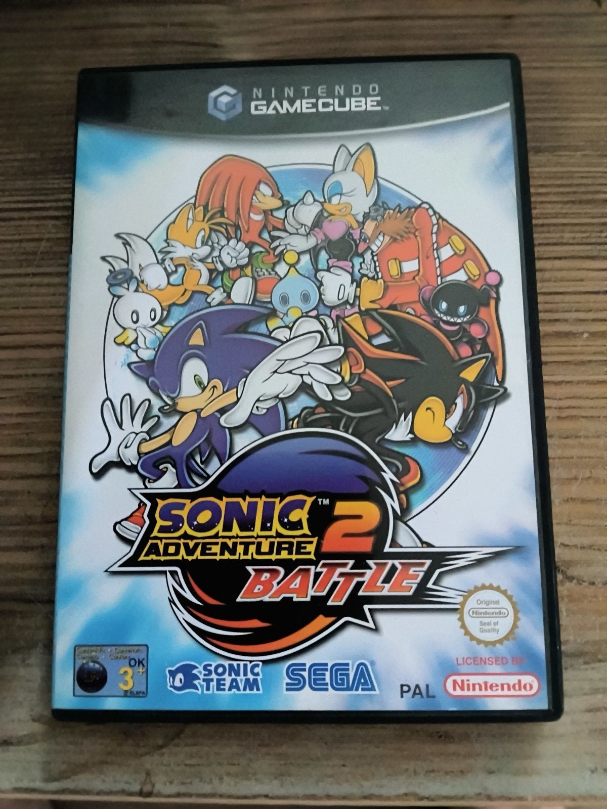 Sonic Adventure Battle 2 - Nintendo GameCube, Games en Spelcomputers, 1 speler, Ophalen of Verzenden, Zo goed als nieuw, Vanaf 3 jaar