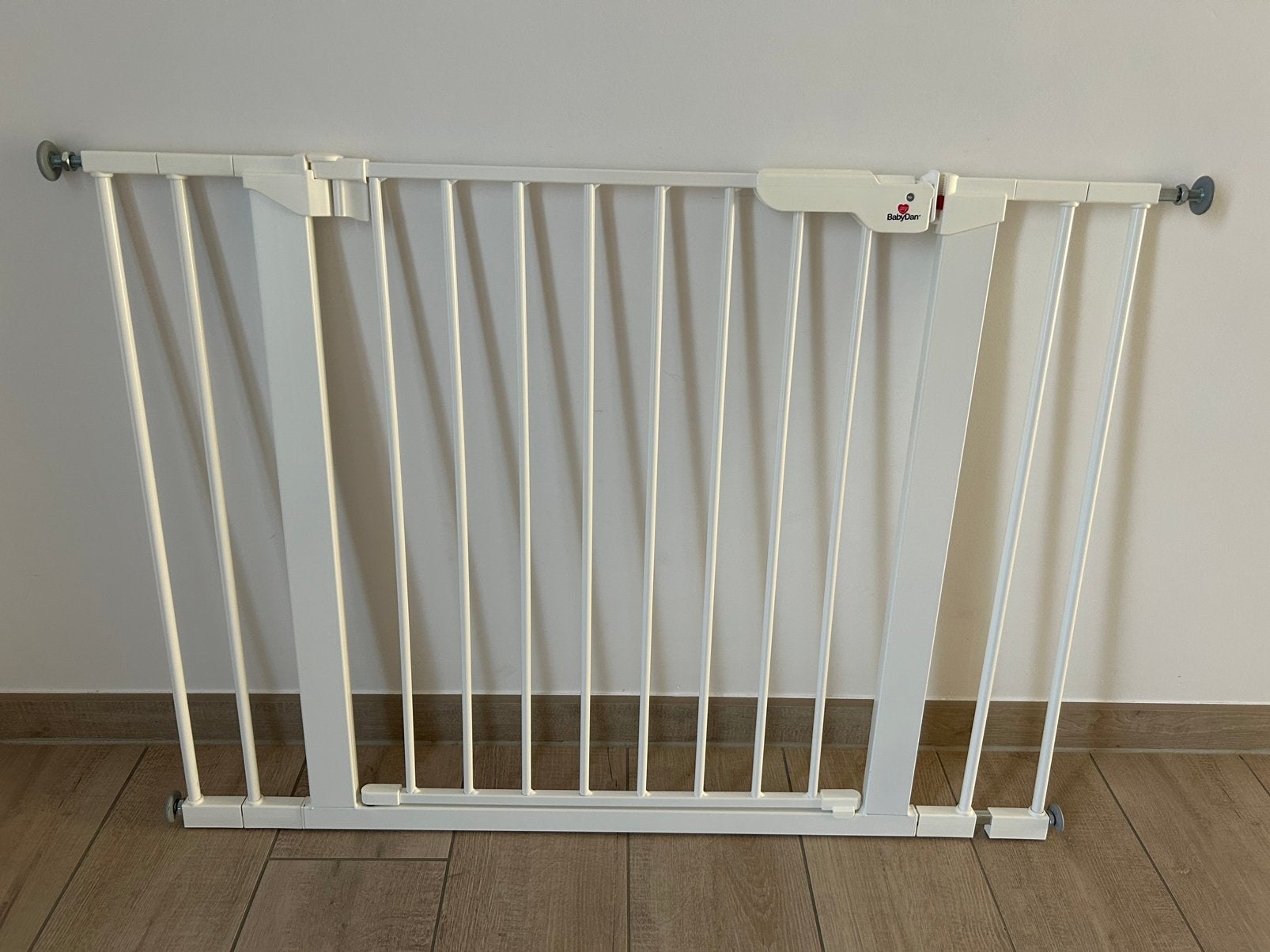 Traphekje - Babydan Asta White, Kinderen en Baby's, Traphekjes, Ophalen, Zo goed als nieuw