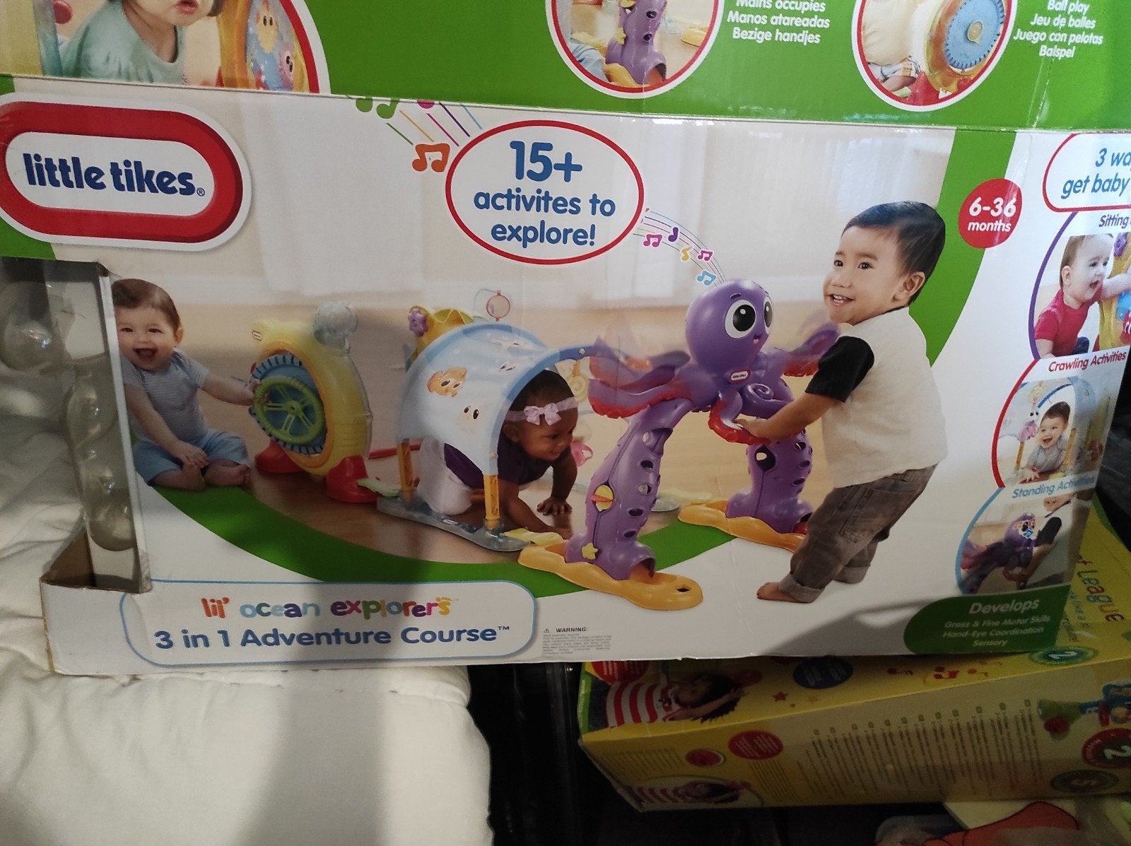 Kruiptunnel, Kinderen en Baby's, Ophalen