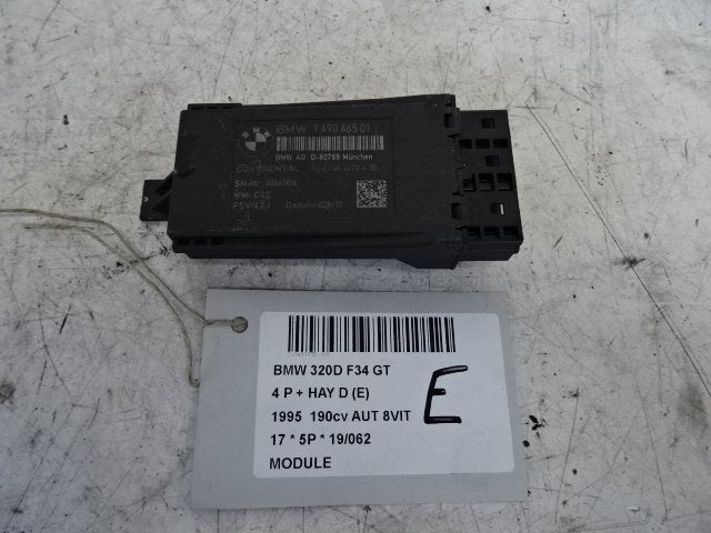 COMPUTER BMW 3 serie Gran Turismo (F34) (749046501), Gebruikt, BMW, Petuelring 130
80809  München, DE, Bayerische Motoren Werke AG