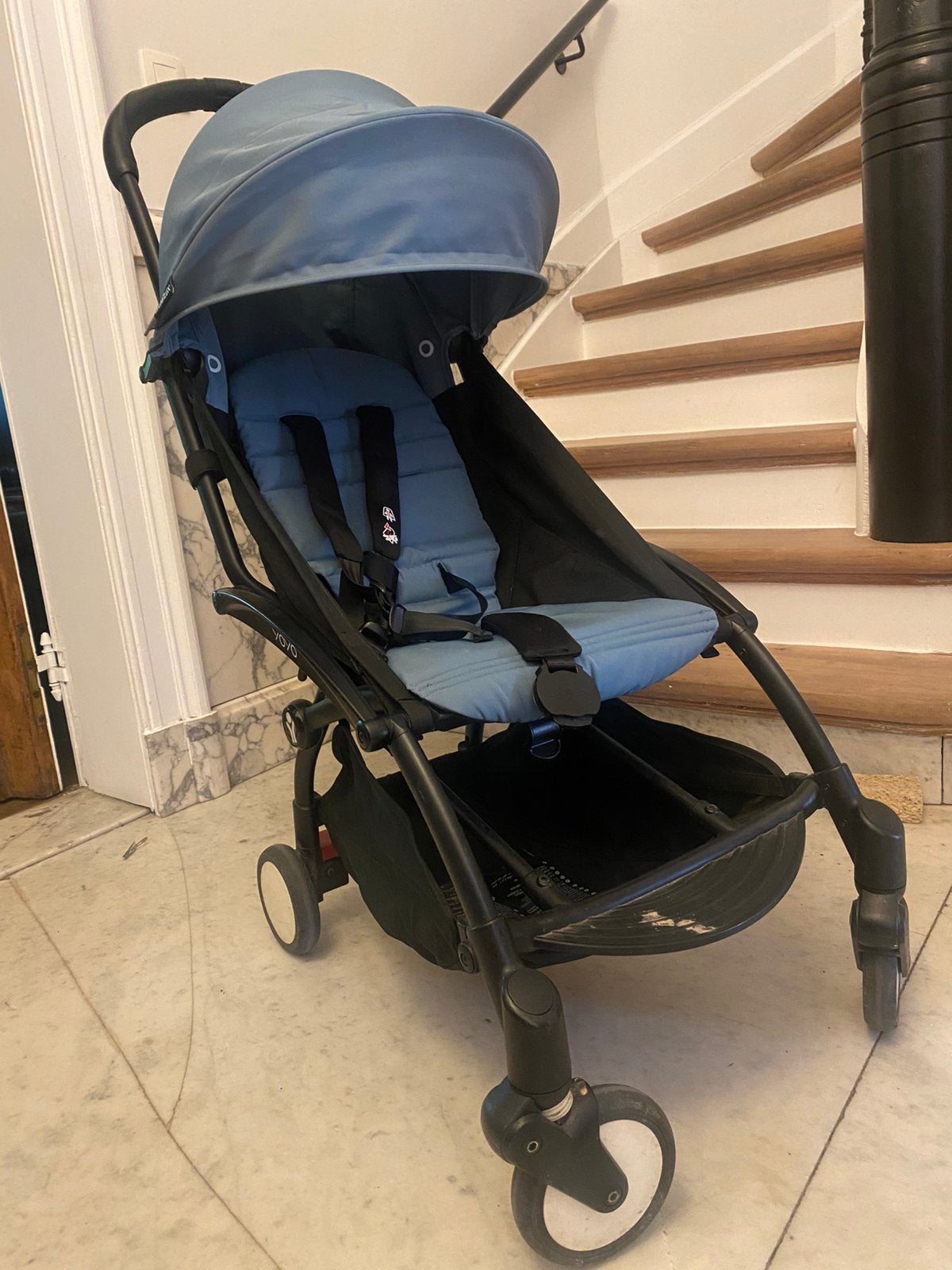 Yoyo2 buggy + voetenzak + regenhoes + baby -6m ombouwstukken, Kinderen en Baby's, Ophalen, Gebruikt, Overige merken, Regenhoes