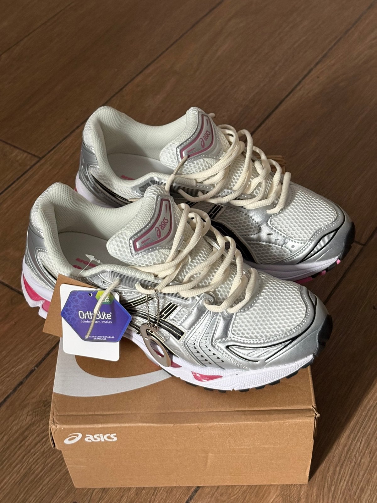 Asics Gel-Kayano 14 (Gris / Rose), Ophalen of Verzenden, Zo goed als nieuw, Overige typen, Asics