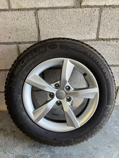 Originele Audi wintervelgen A6 C7, Auto-onderdelen, Banden en Velgen, Ophalen, Gebruikt, 16 inch, Banden en Velgen