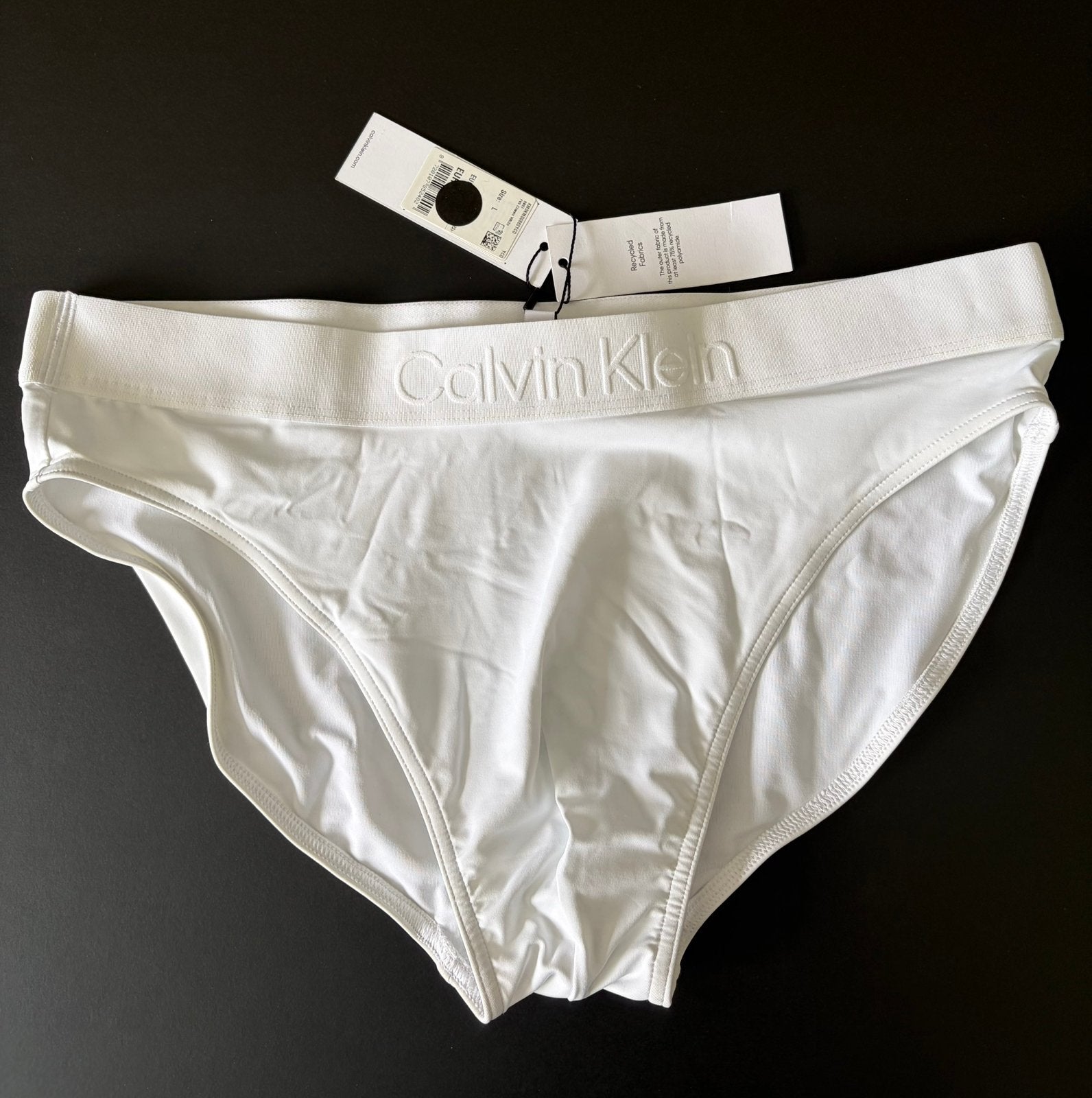 Calvin Klein Zwemslip Nieuw Maat L, Kleding | Heren, Badmode en Zwemkleding, Verzenden, Maat 52/54 (L), Wit, Zwemslip