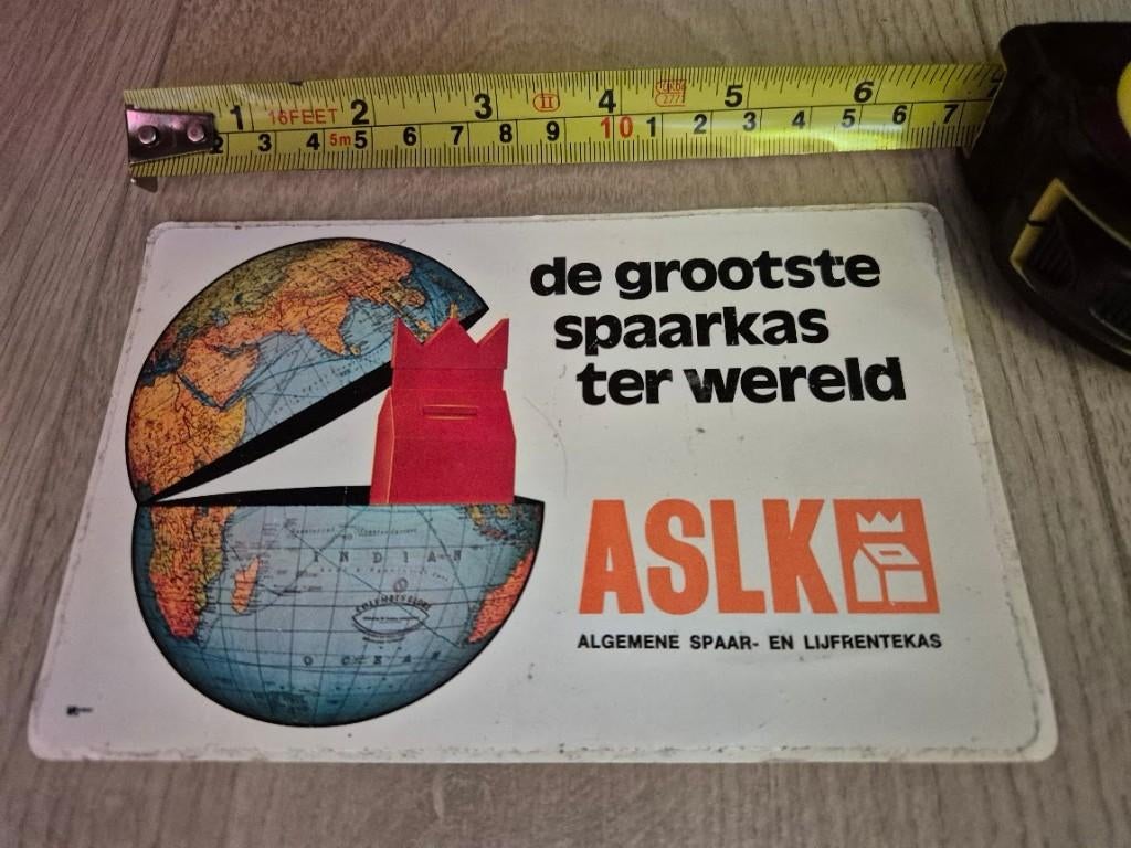 Sticker ASLK, Verzamelen, Ophalen of Verzenden
