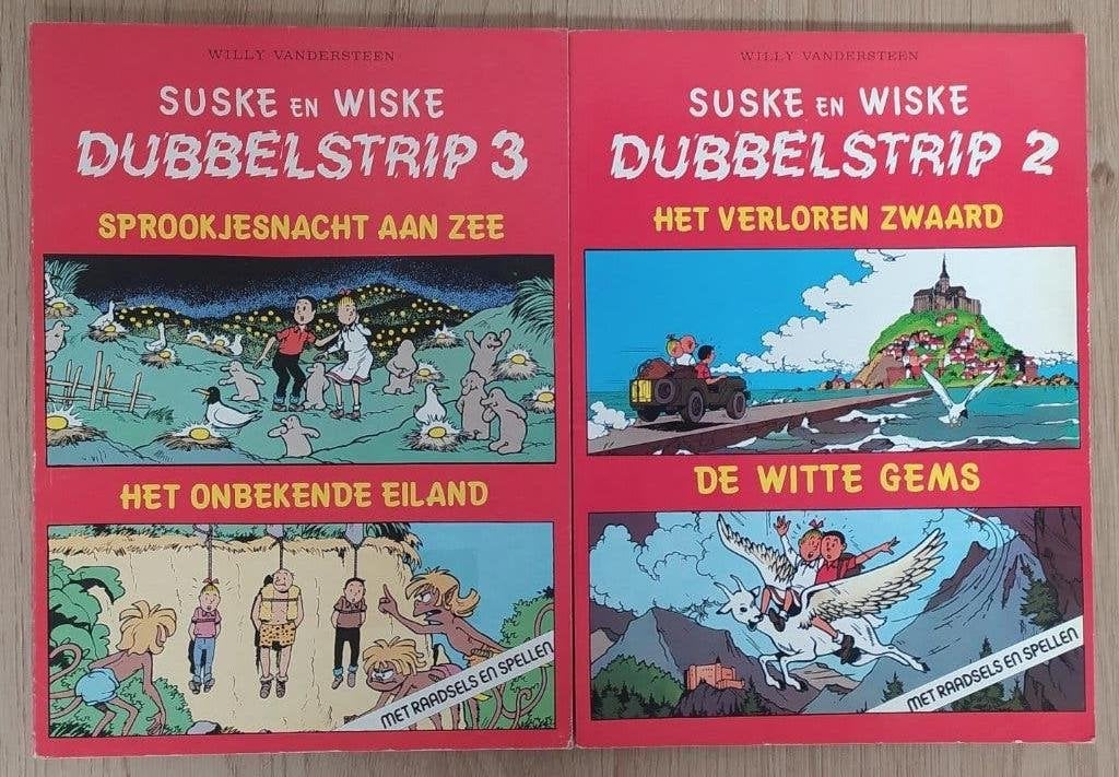 Suske en Wiske Dubbelstrip strips, Enlèvement ou Envoi