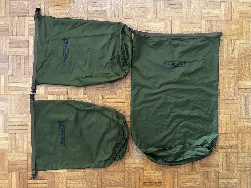 Lot de 3 sacs étanches Karrimor SF – État quasi neuf, Enlèvement ou Envoi, Comme neuf, Autres types