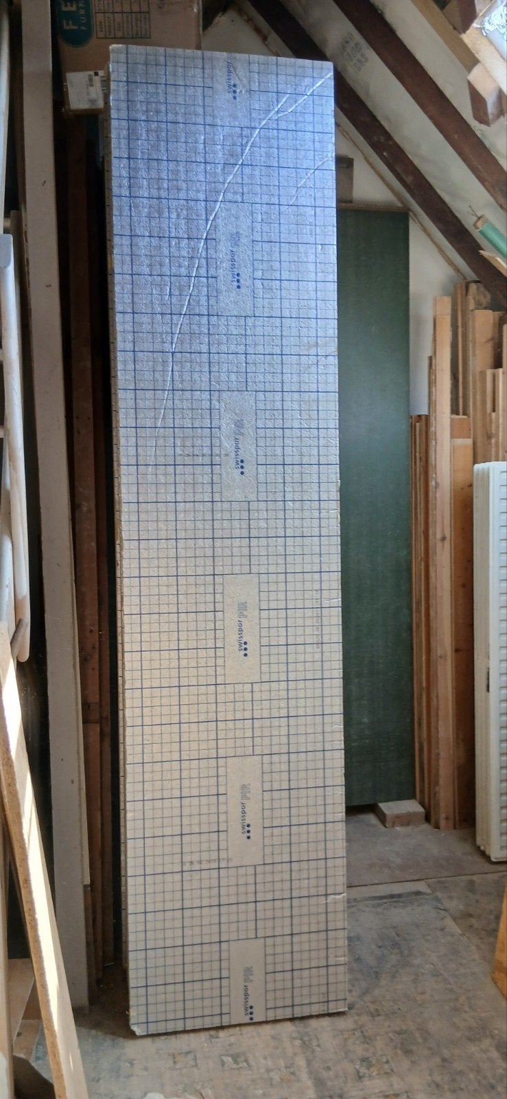 Gyproc 2600x60 met 81mm pir, Enlèvement