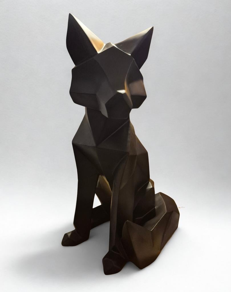 Design vos Beeld – Geometrisch – Modern Interieur, Zwart, Beeld, Abstract, Europa