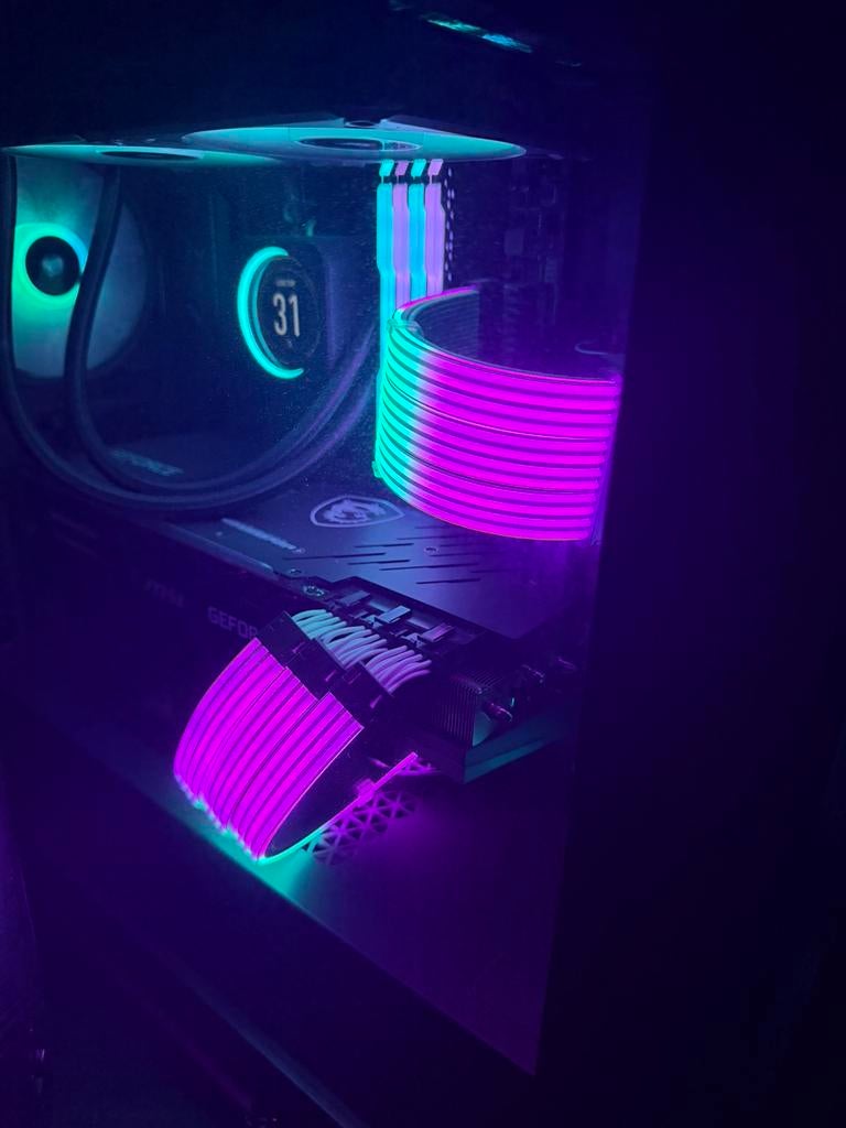 High-end Gaming PC – RTX 3080 / Ryzen 7 / 64GB RAM, Informatique & Logiciels, Cartes vidéo, Enlèvement, Comme neuf, AMD