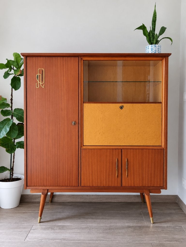 Vintage Mid-Century Barkast Jaren ’60 – Origineel & Uniek, Ophalen
