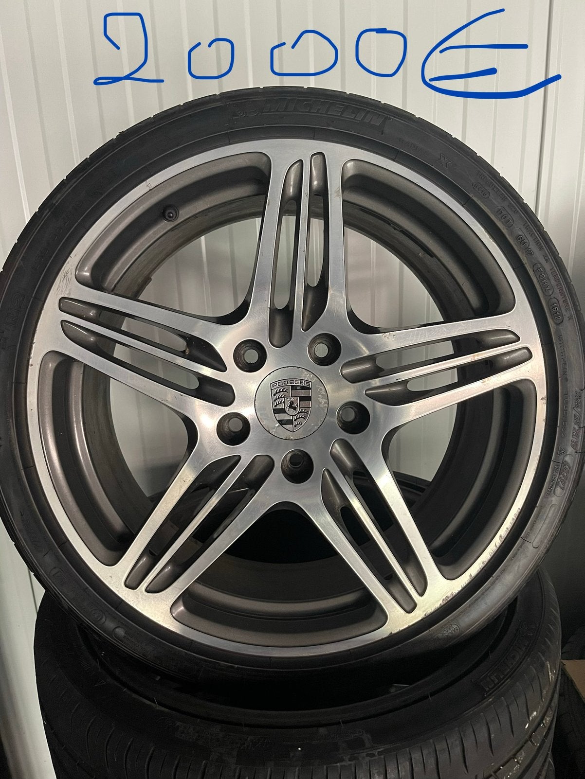 Jantes d'origine Porsche  (997) Turbo de 19 pouces, Ophalen, 19 inch, Banden en Velgen