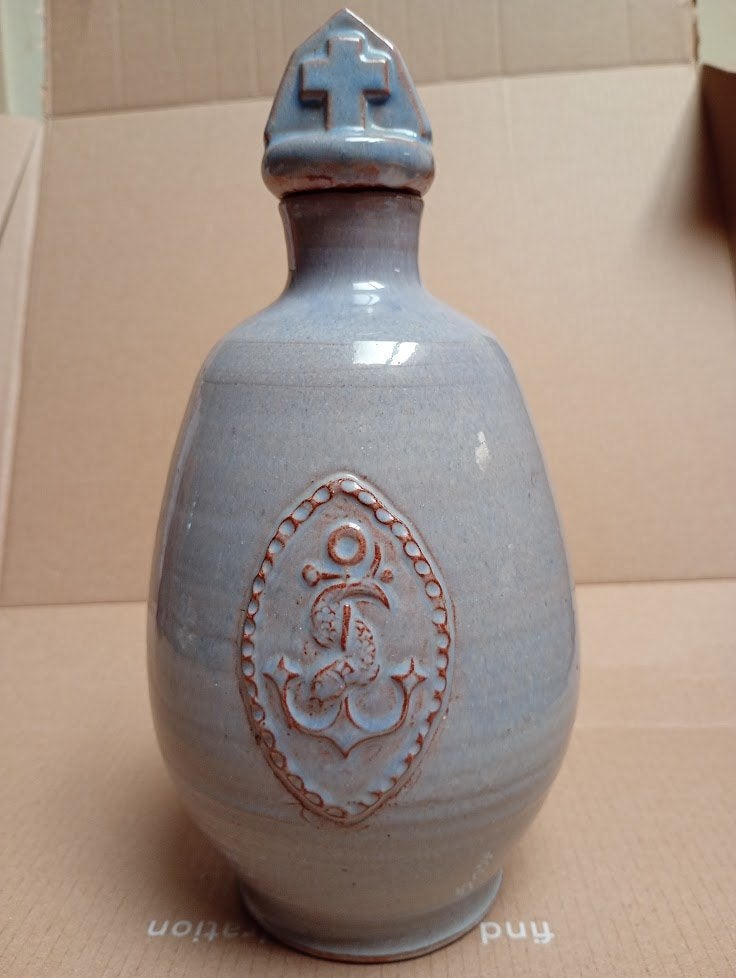 Cruche en céramique rare — Joep Felder vers 1950, Enlèvement ou Envoi