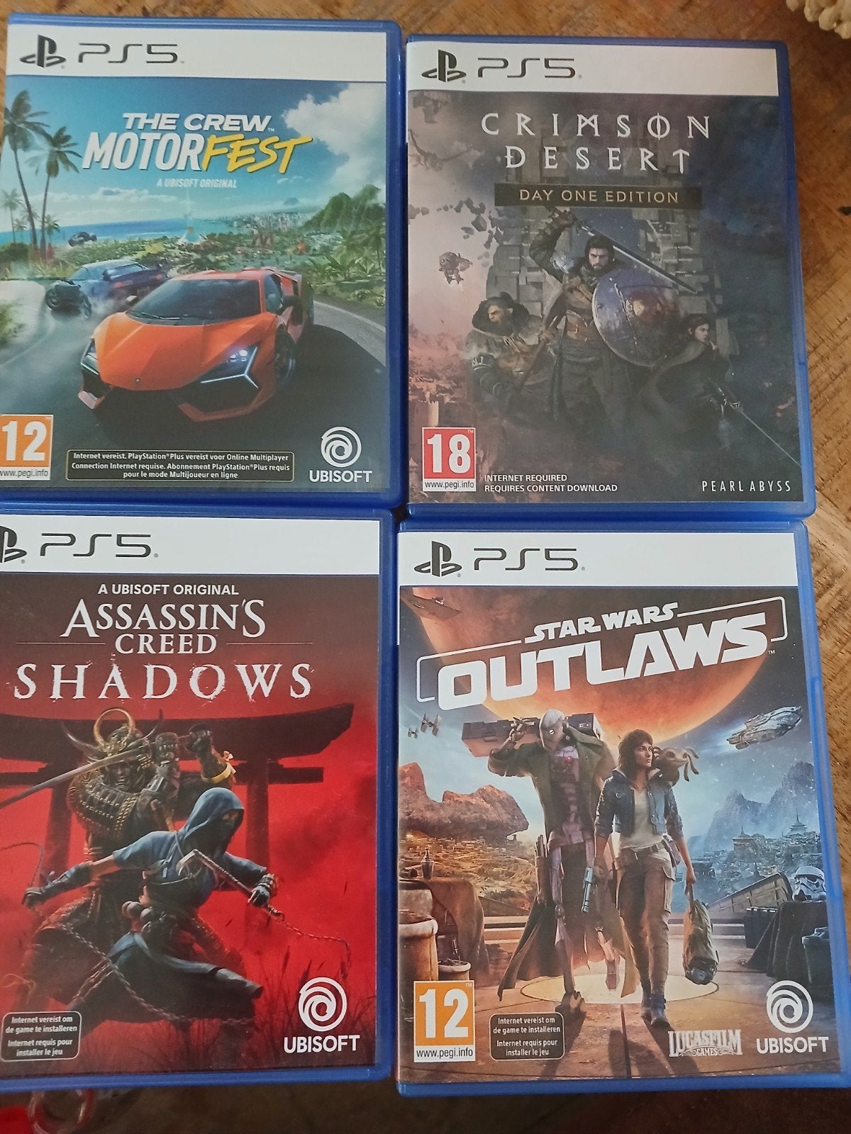 ps 5 spelletjes perfecte staat, Games en Spelcomputers, Ophalen