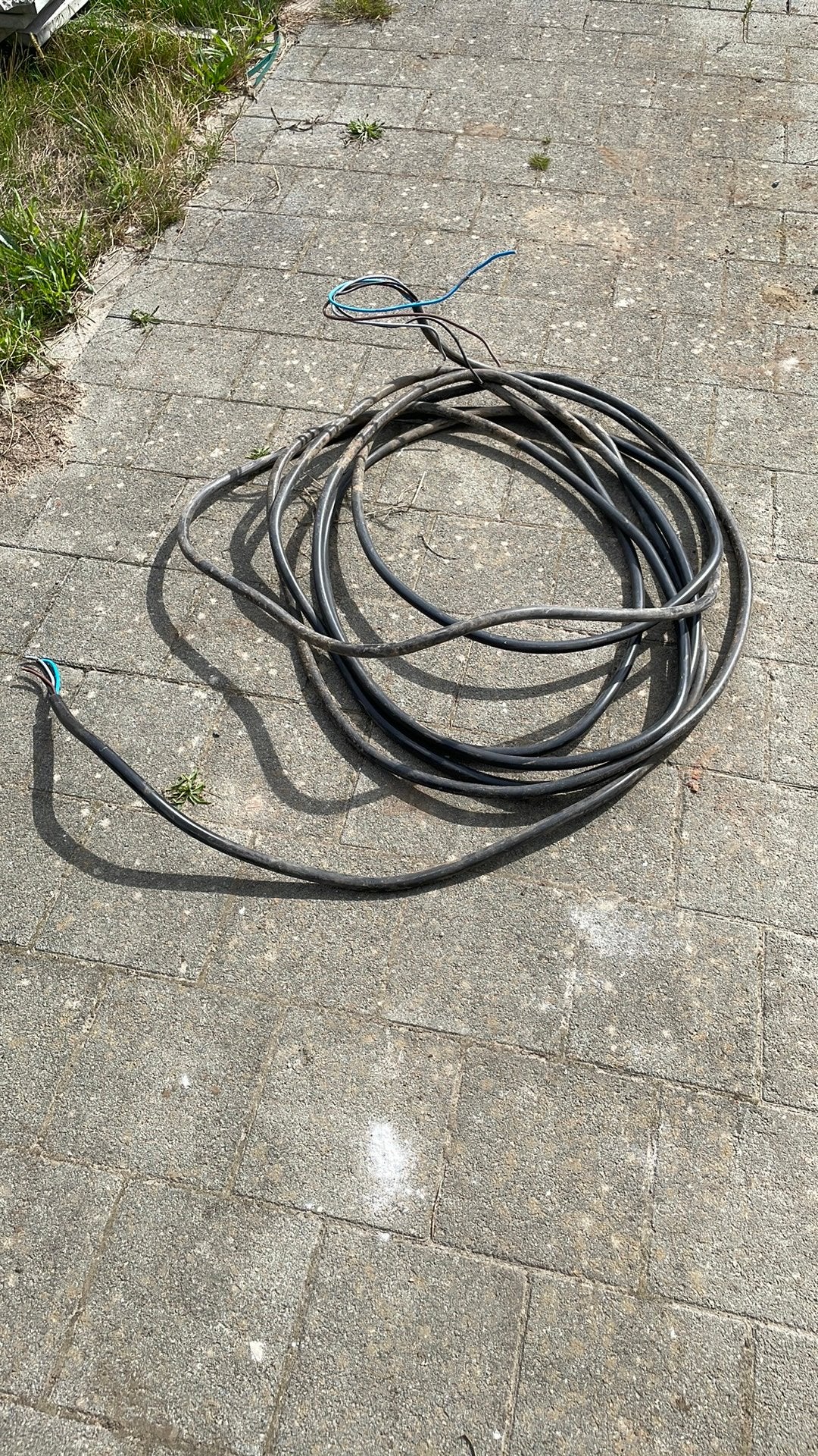 Aansluitkabel/grondkabel 4x10, Ophalen, Zo goed als nieuw
