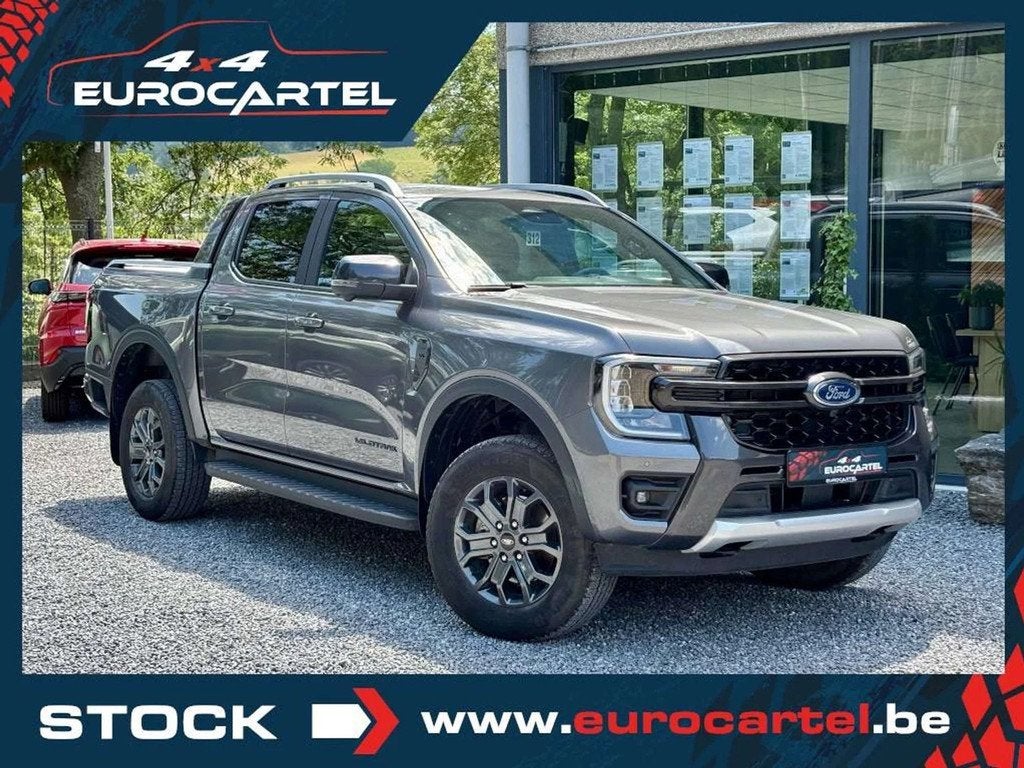 Ford Ranger Wildtrak 3.0 V6 240 CV | VOLET ELEC | 44.400 €, Autos, Cuir, Argent ou Gris, Achat, 4 portes