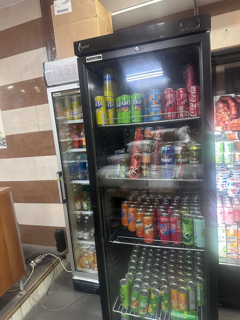 Drankkoeling 1 & 2-deurs frigo’s in goede staat, Ophalen