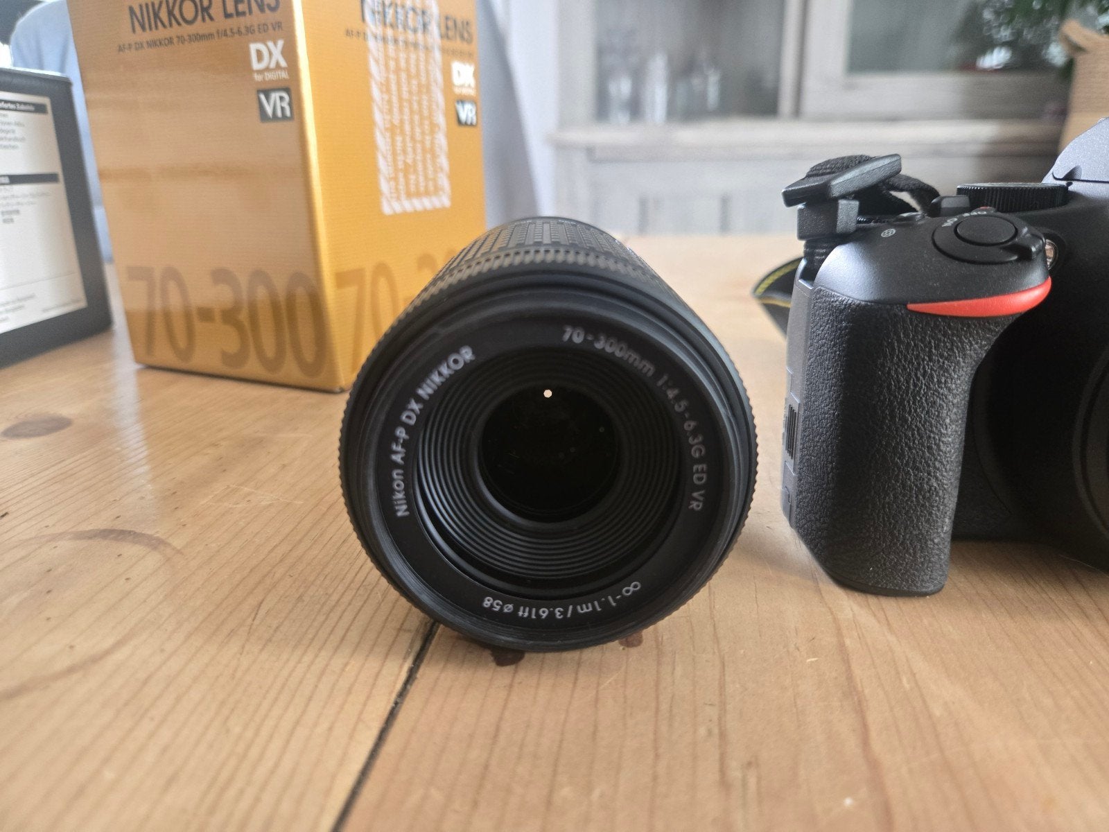 Nikon objectif nikkor Lens AF-P DX Nikkor 70-300mm, Ophalen, Zo goed als nieuw, Nikon
