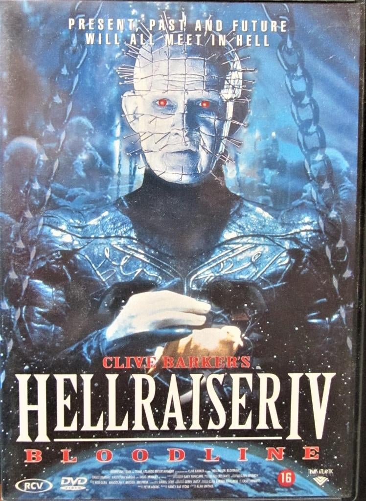 DVD HORROR- HELLRAISER IV- BLOODLINE (ZELDZAAM), Cd's en Dvd's, Dvd's | Horror, Alle leeftijden, Ophalen of Verzenden, Zo goed als nieuw