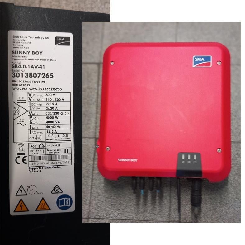 Omvormer met 2 circuits te koop, Doe-het-zelf en Bouw, Zonnepanelen en Toebehoren, Ophalen, Zo goed als nieuw, Overige typen