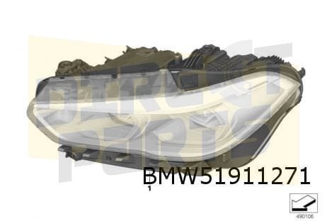 BMW X5 (11/18-) Koplamp Rechts LED OES! 63119850412, Neuf, -, -, Envoi