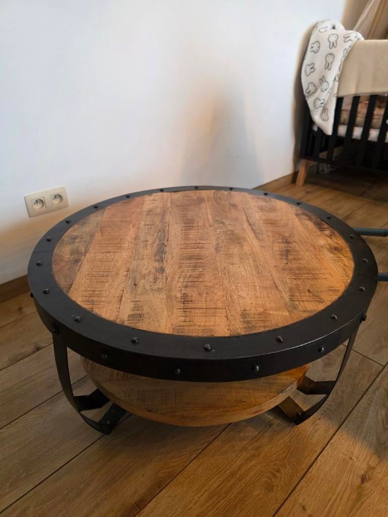 Salontafel mangohout, Ophalen