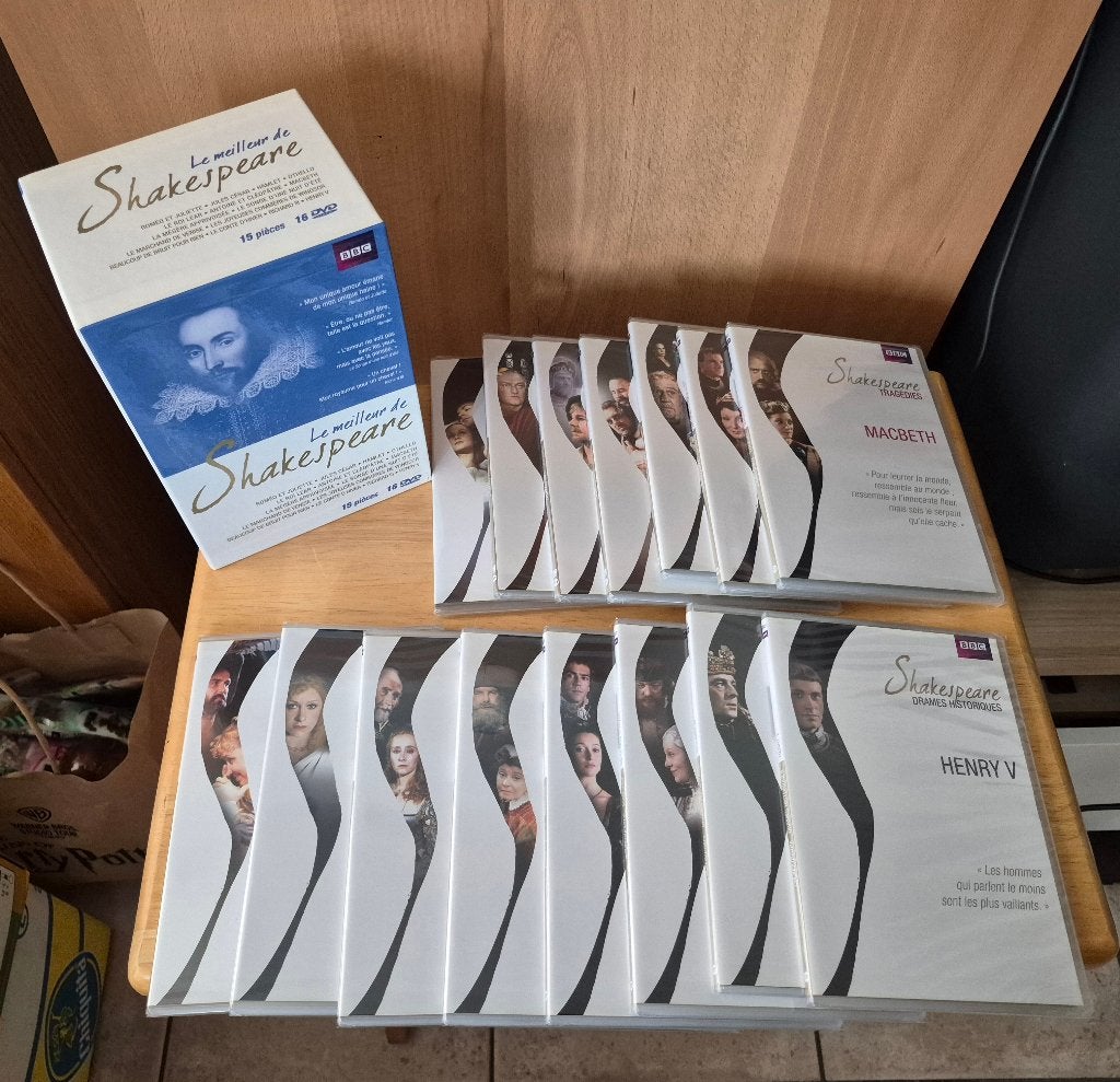 Coffret DVD Le Meilleur de Shakespeare (NEUF), Enlèvement, Neuf, dans son emballage, Anglais