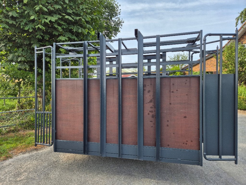 veetransportbox, Ophalen, Veehouderij, Stalinrichting