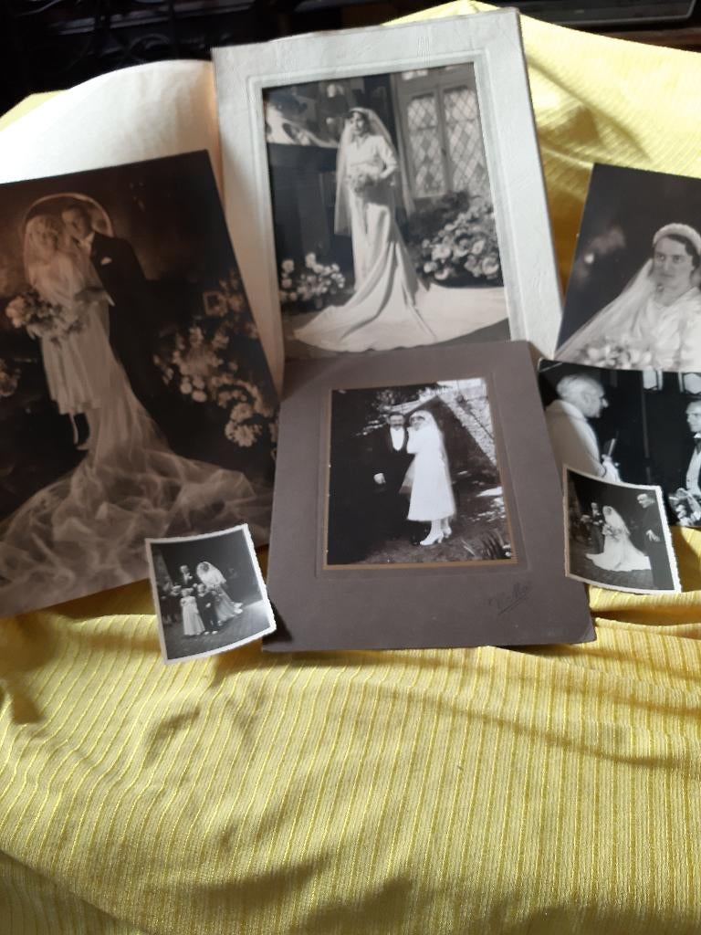 Anciennes photos de Mariage, Enlèvement ou Envoi, Utilisé, Autres sujets/thèmes, Photo