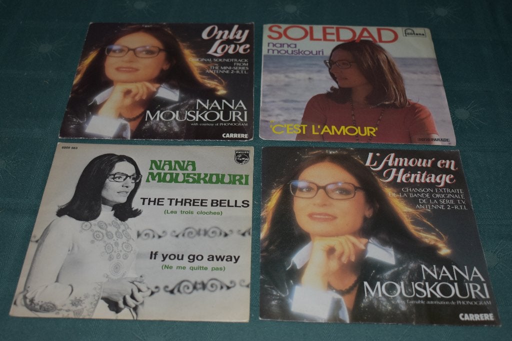 45t's & ook EP's van Nana Mouskouri, Enlèvement ou Envoi, Pop, Comme neuf, EP
