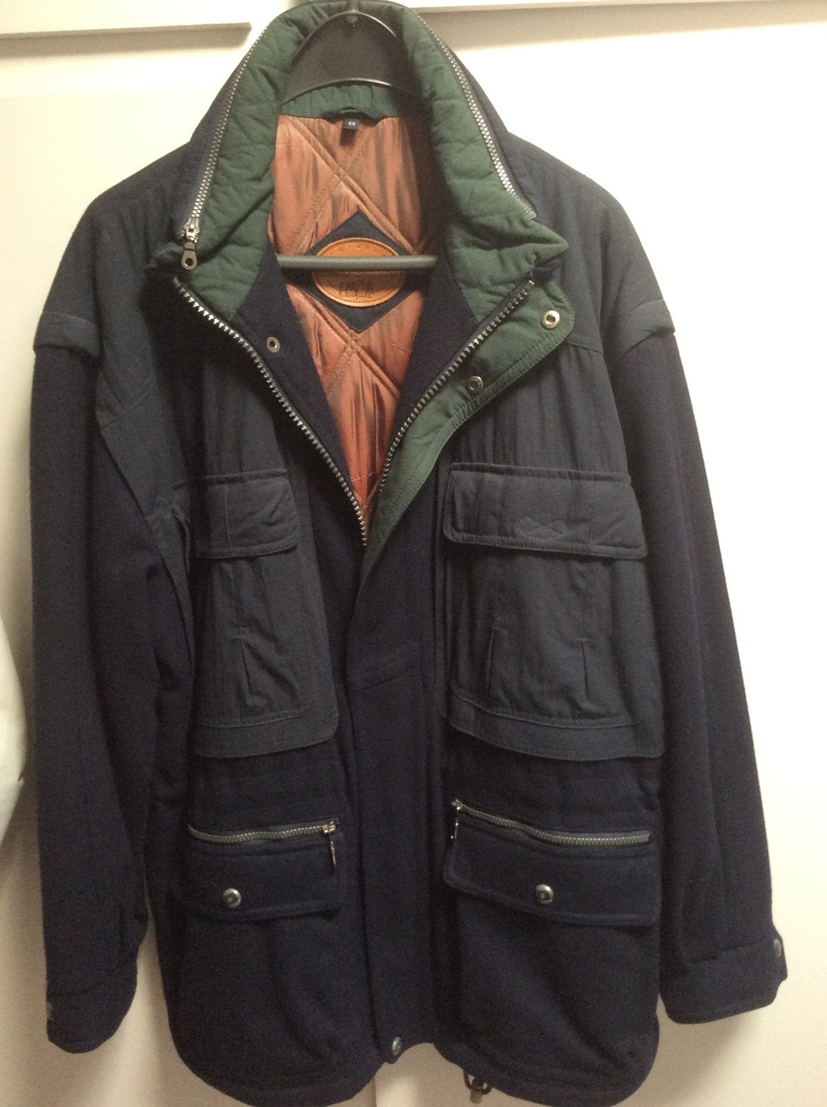 Heren winterjas maat 54, Kleding | Heren, Ophalen of Verzenden, Maat 52/54 (L), Blauw