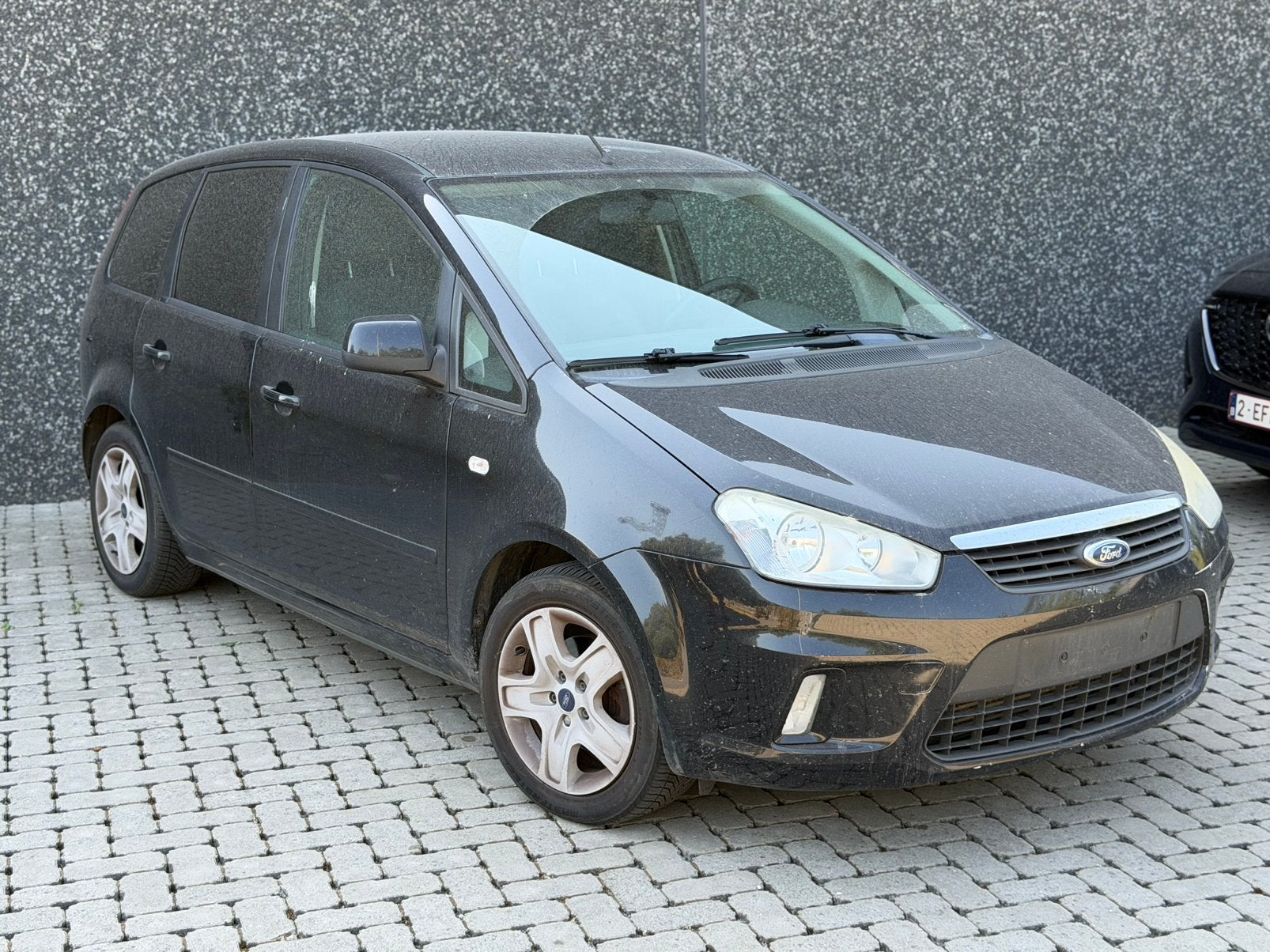 Ford C-max 2010 1.6TDCI topwagen, Auto's, Ford, Zwart, Bedrijf, Euro 4, https://public.car-pass.be/vhr/61a31a30-461e-4345-9ab5-30ac0b2048ee