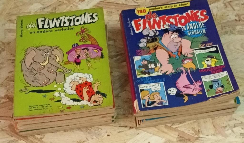Strips Flintstones, Boeken, Europa, Hanna-Barbera, Meerdere comics, Ophalen